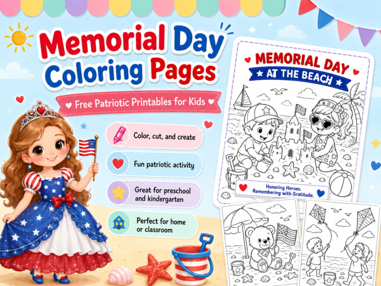 memorial day coloring pages